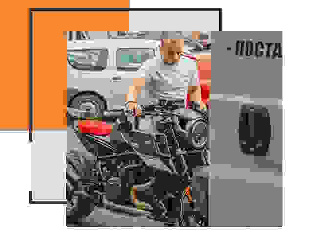 Перевозка мотоцикла по России - Услуги Перевозка-Бль