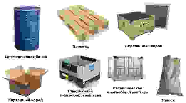 Тара для перевозки грузов в Большом Камне