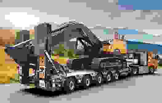 Негабаритная перевозка с учетом высоты в Большом Камне